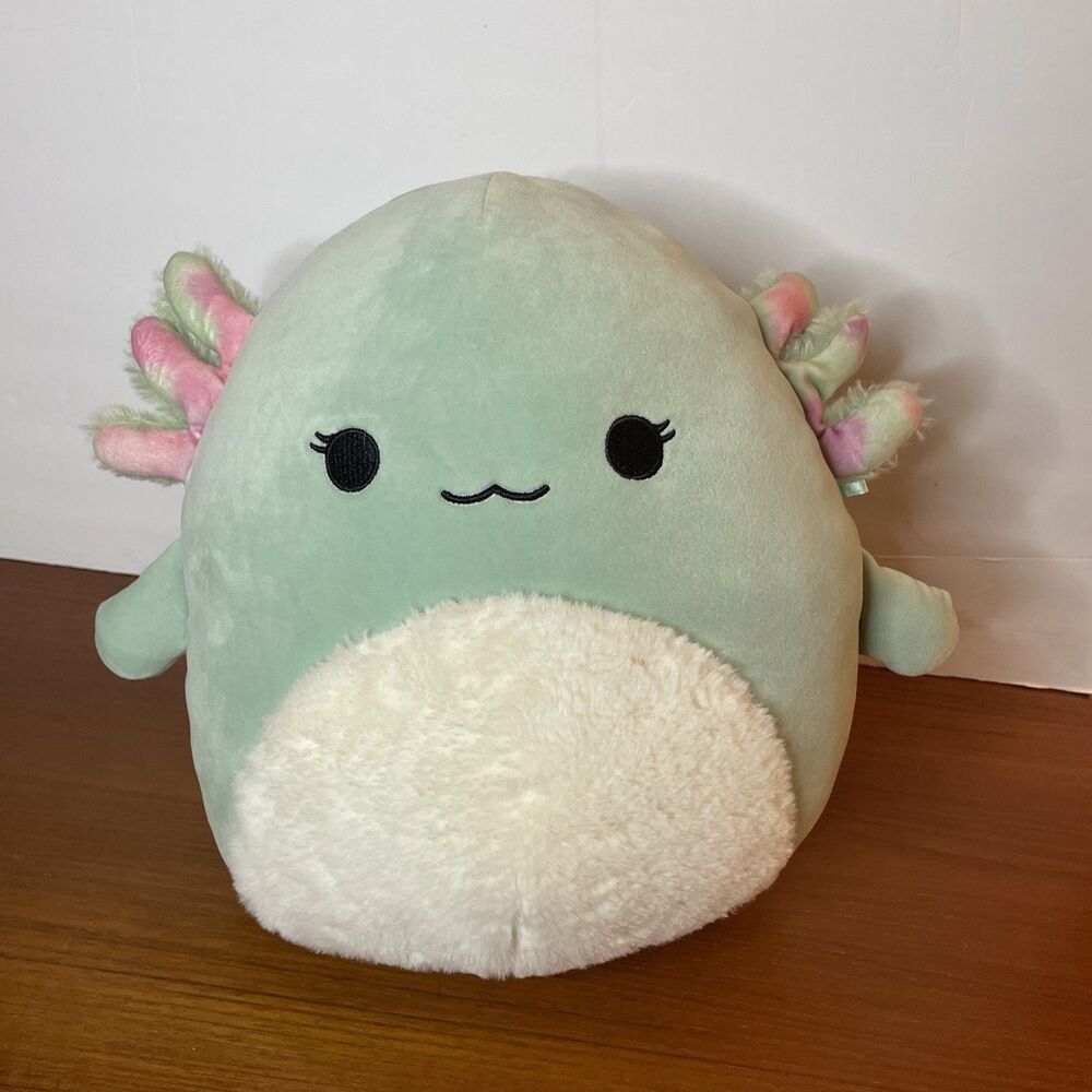 Squishmallows Chasmen the Axolotl 12" Mint Green Plush Stuffed Animal